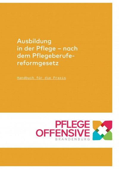 Cover Ausbildung Praxishandbuch Brandenburg Seite 01